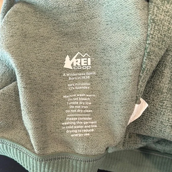 REI Women's Green Tank Crop Top Size Large in Excellent Condition - Picture 5 of 5